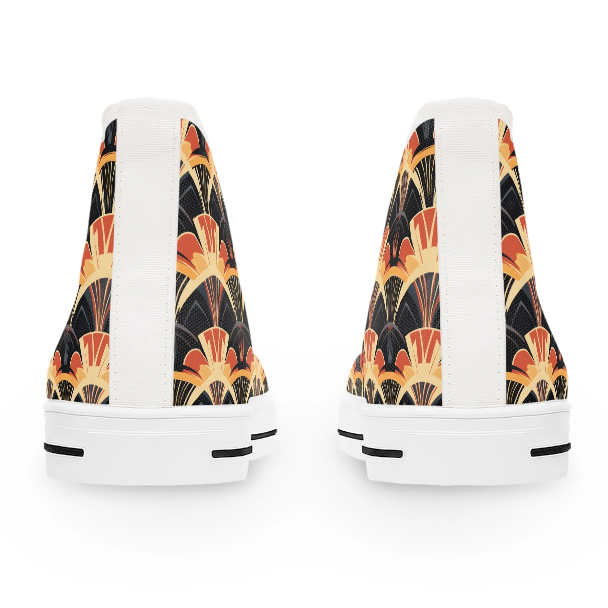 Women's High Top Sneakers - Gilded Highlights