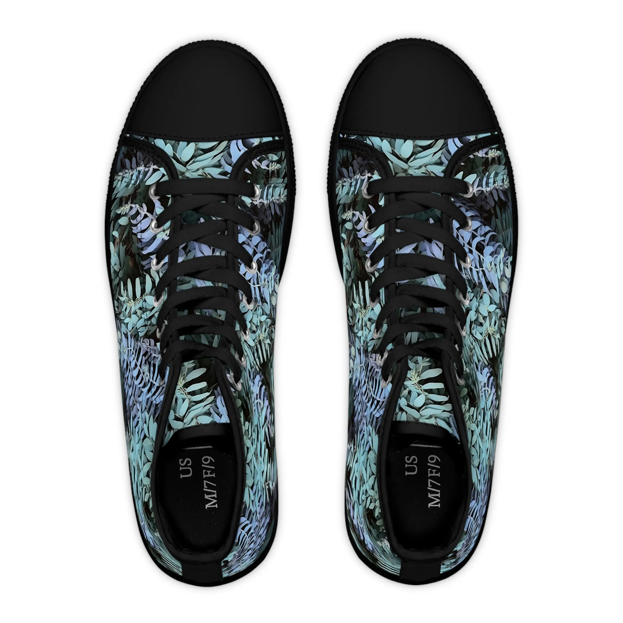 Women's High Top Sneakers - Purple Sage, Purple Sage