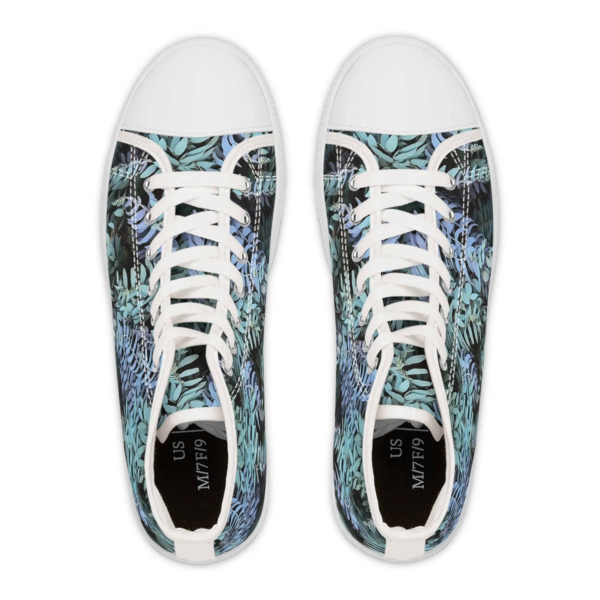 Women's High Top Sneakers - Purple Sage, Purple Sage