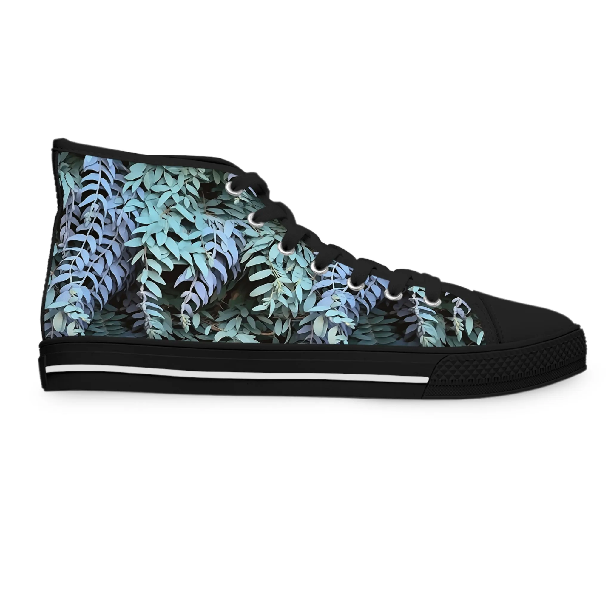 Women's High Top Sneakers - Purple Sage, Purple Sage