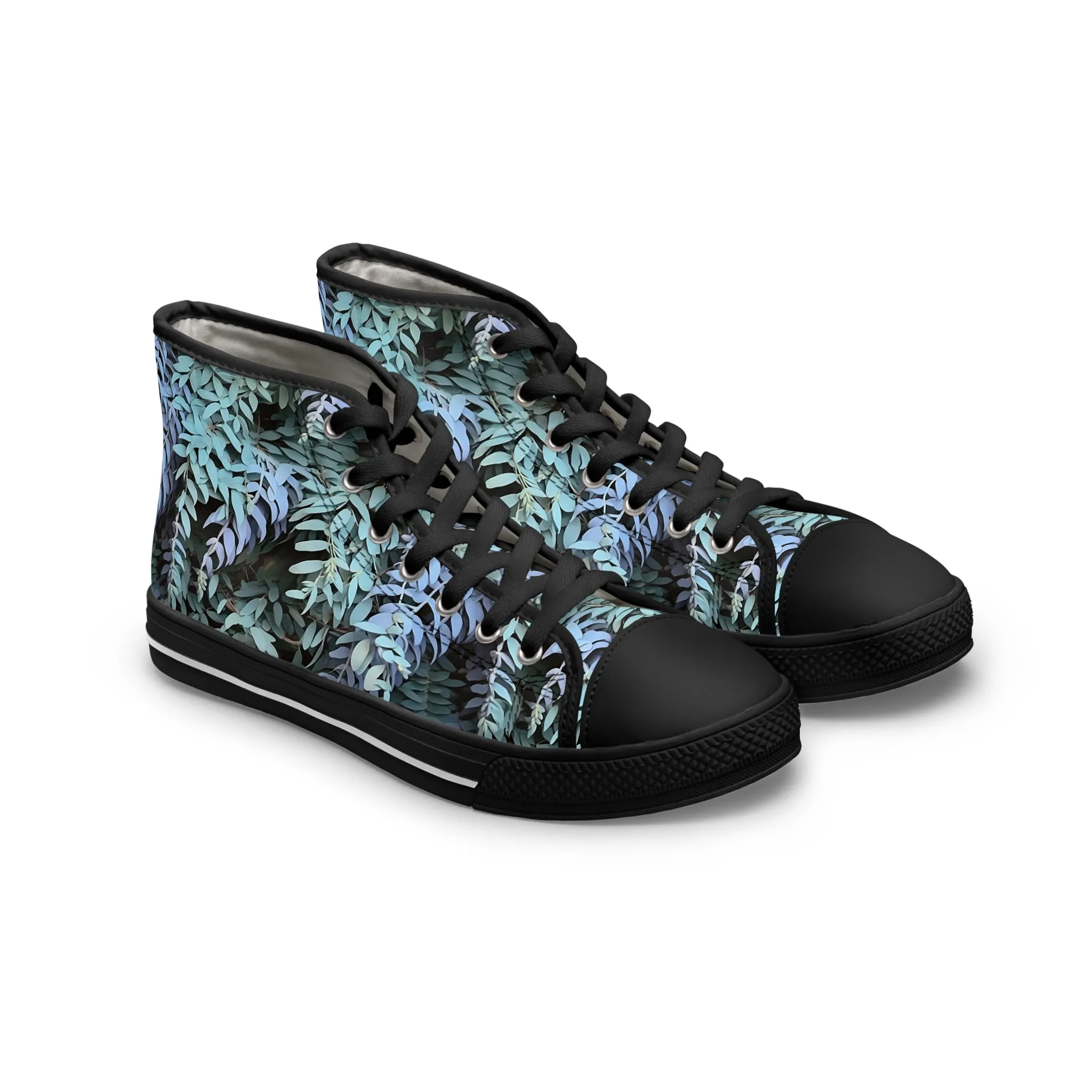 Women's High Top Sneakers - Purple Sage, Purple Sage