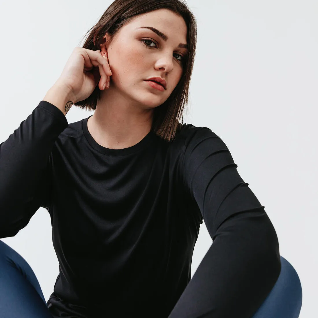 Women's long-sleeved running T-shirt Sun Protect