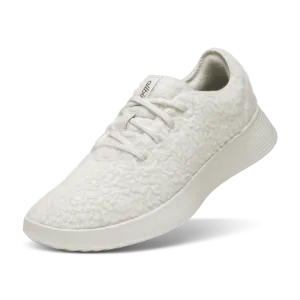 Women's Wool Runner Go - Fluff - Natural White (Natural White Sole)