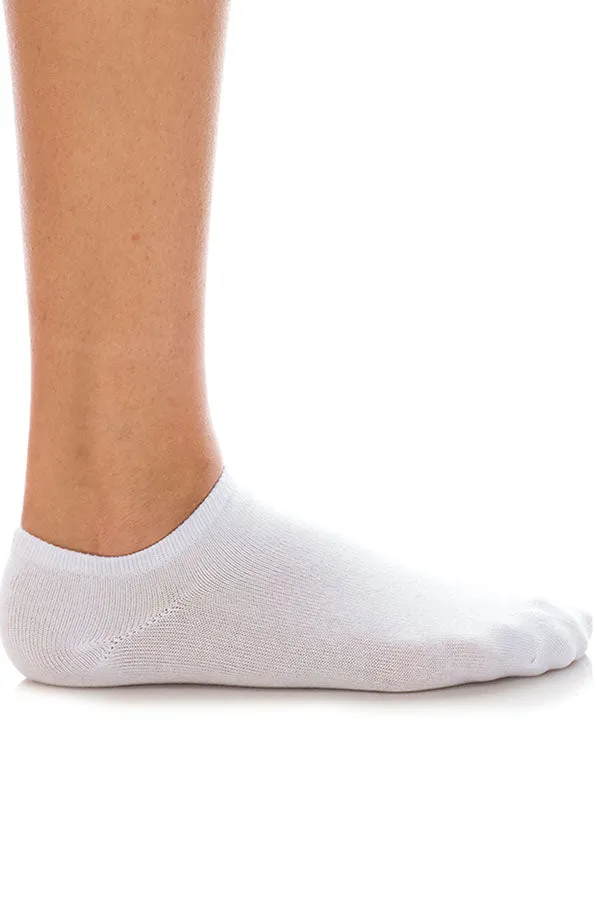 YM01 60 Pairs Shoe Size 6–9, Low-Cut Breathable Design, 4-Pair Bundles Made in Korea Women's Cotton Sneaker Socks