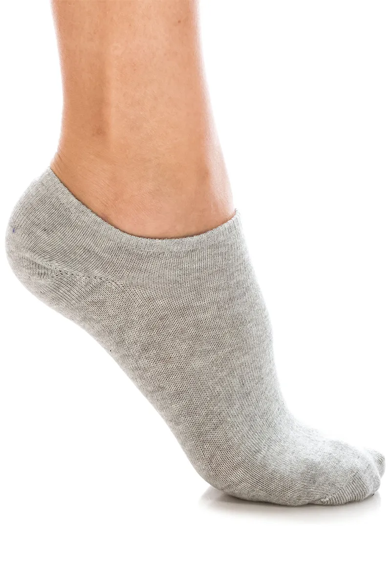 YM02 60 Pairs Shoe Size 9–12, Low-Cut Breathable Design, 4-Pair Bundles, Made in Korea Cotton Sneaker Socks