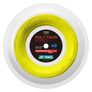 Yonex POLYTOUR Pro 1.25 200m String Reel - Yellow