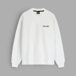Young L.A Embroidered White Sweatshirt
